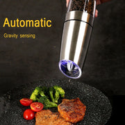 Electric Gravity Pepper Grinder Salt Grinder  Adjustable Coarseness