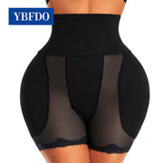 YBFDO Shapewear Padded Hip Butt Lifter Panties High Waist Trainer for Women Tummy Control Body Shaper Hip Enhancer Thigh Slim