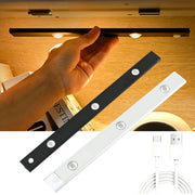 USB LED Night Light Motion Sensor Wireless Ultra Thin LED Wine cooler Light For Kitchen Cabinet Bedroom Wardrobe Indoor Lighting