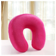 Soft U Shaped Slow Rebound Memory Foam Travel Neck Pillow for Office Flight Traveling Cotton Pillows Head Rest Cushion 10