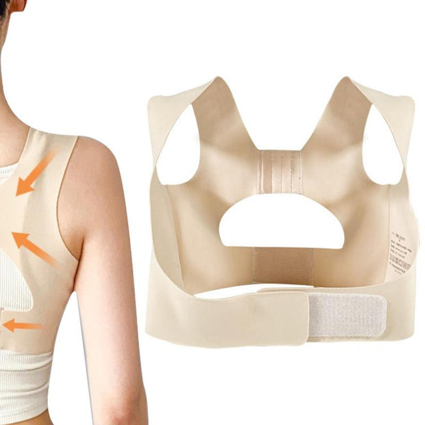 Adjustable Clavicle Posture Corrector Women Upper Back Brace Shoulder Support Bra Chest Support Belt Corset Posture Correction