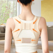 Adjustable Clavicle Posture Corrector Women Upper Back Brace Shoulder Support Bra Chest Support Belt Corset Posture Correction