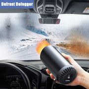 Car Heater Defogger Cup Shape Auto Warm Air Blower Fast Defroster Windshield 12V